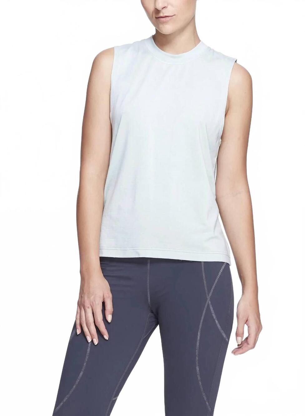 NEW MARCHESA ATHLEISURE casey tank top in mint